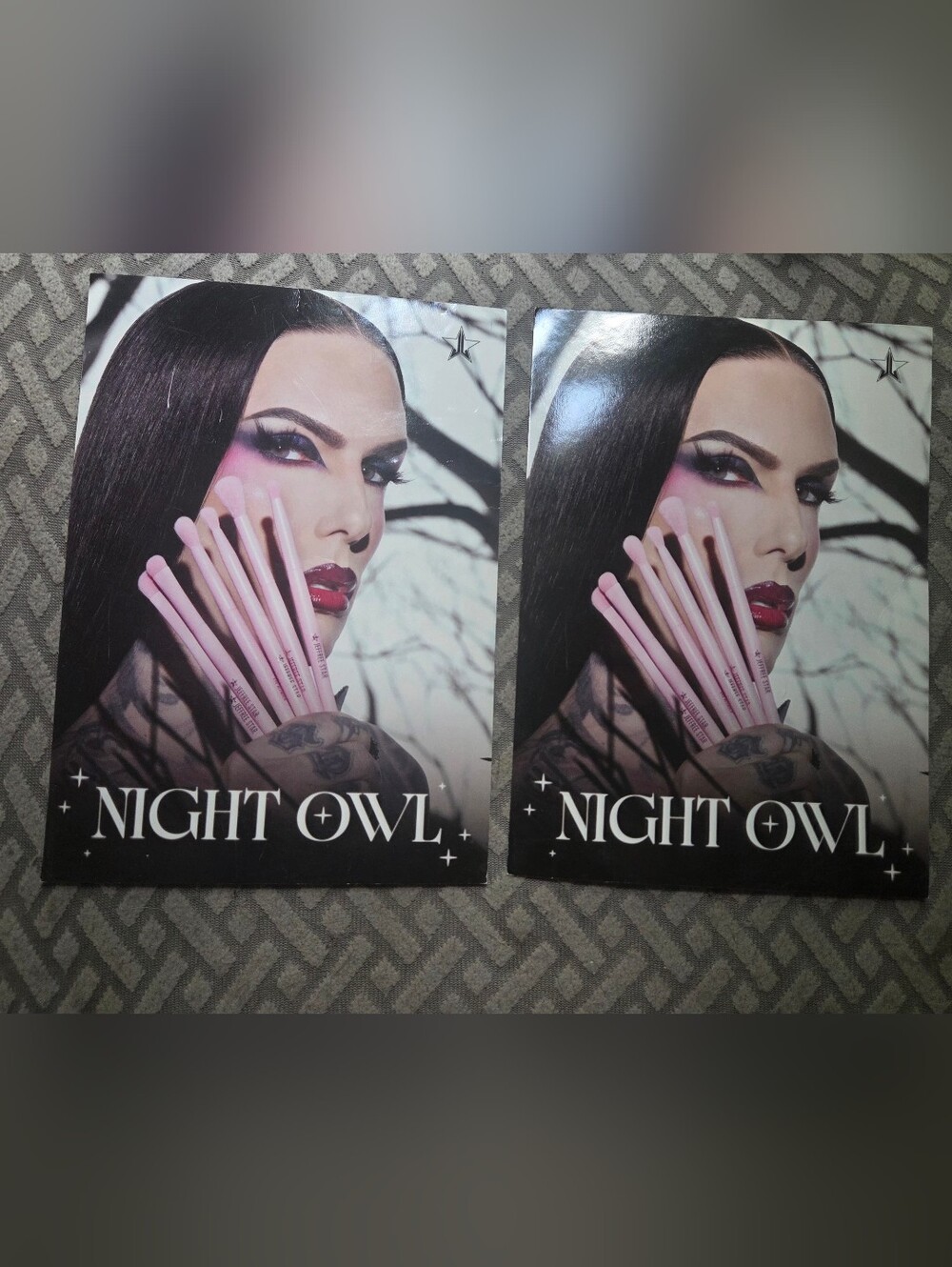 Jeffree Star Night Owl Promotional Postcards Set of 2